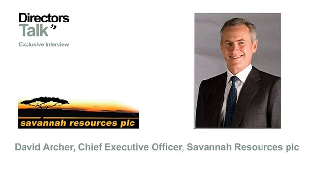 Savannah Resources plc Interview